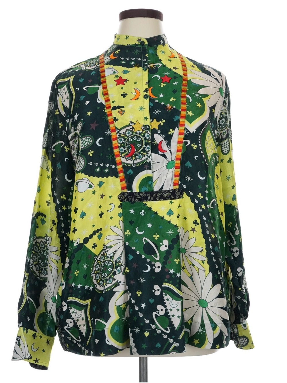 MONOKI BY DIANE GOLDSTEIN 100% Silk Art to Wear One Size VGUC